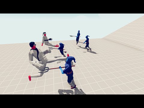 DUO BROTHERS KICKBOXER vs EVERY UNIT - (2 vs 10) - TABS - Totally Accurate Battle Simulator