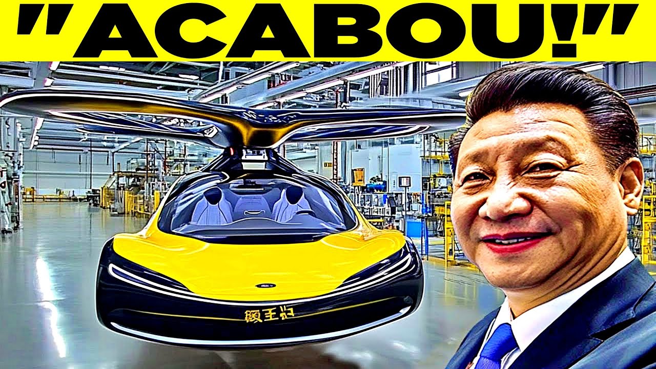 China Lança o Primeiro Carro Voador que Muda Tudo!