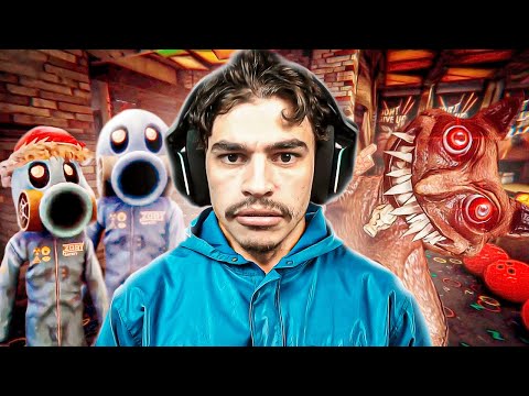 NÃO TEM COMO ESCAPAR DESSES MONSTROS! ft. Gabriel e Misty - Zort