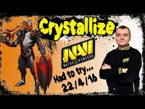 NaVi Crystallize Dragon Knight Roaming 22 kills | High MMR Gameplay Dota 2