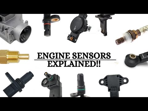 EVERY ENGINE SENSOR EXPLAINED - O2, MAP, MAF, CKP, CMP, TPS - How They work, Location & SYMPTOMS
