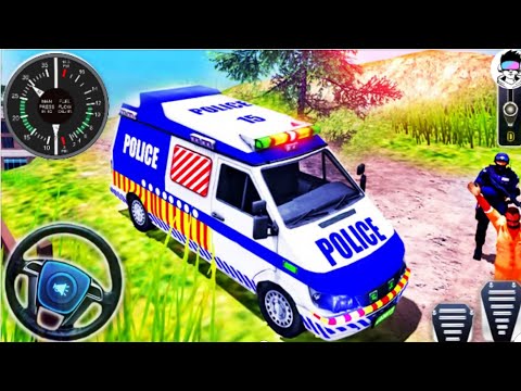 Police Van Driving Simulator 3D - Offroad Real Police Car Driver - Android Gameplay