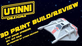 T-47 SnowSpeeder 3D Print Assembly