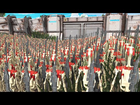 Can 100 Clones Hold Chokepoint vs 1,000 DROIDS!? - Gates of Hell: Star Wars Mod
