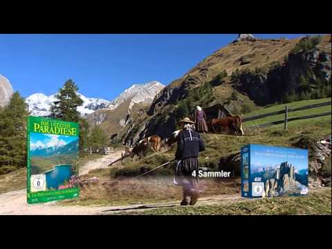 Die letzten Paradiese - Die Alpen - 4 DVD Box (13 Min) Infomercial