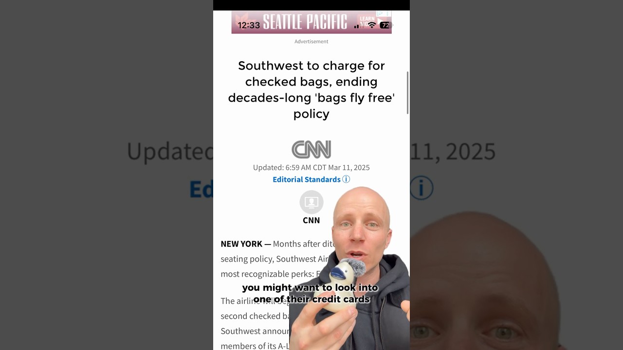 Southwest card lineup — which one gets your free bags back? #southwest #pointsandmiles #creditcards