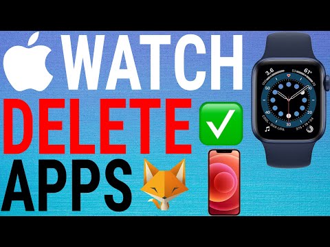 How To Delete Apps on Apple Watch (Series 6,5,4,3,SE)