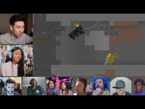 Cave Spider Roller Coaster - Animation vs. Minecraft Shorts Ep. 14 [REACTION MASH-UP]#1759