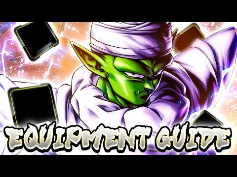 (Dragon Ball Legends) EQUIPMENT GUIDE FOR LEGEND PICCOLO!