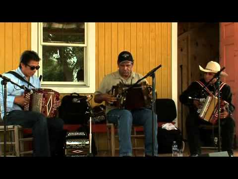 Three Accordionists (Joel Guzman, Ed Poullard, and David Farias), Cajun and Conjunto