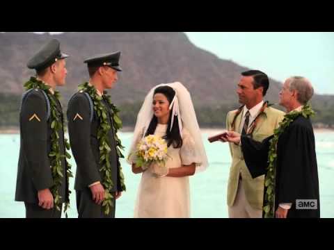 Mad Men Season 6 wedding scene