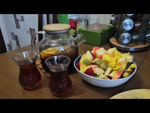 🥭🍇🍏 Фруктовый салатик на утро 🌞🥰 #weekend #утро #morning #breakfast #happy #family #семья #love