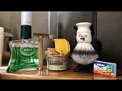 🇬🇷Greek Shave Part 5💈ΚΕΡΚΙΝΗ Soap Ment 💈Lambda Ares V2 💈Omega Roma Coloseum