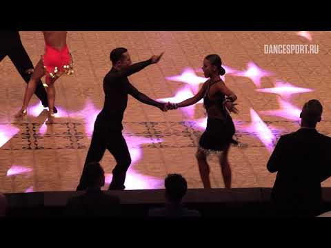 Grzegorz Zmokly - Magdalena Abramowicz POL | Cha Cha Cha | WDSF GrandSlam Latin - Dance Masters 2019