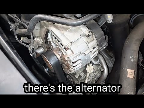 alternator replacement on a Audi 2L