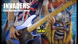 INVADERS : Iron Maiden bass cover