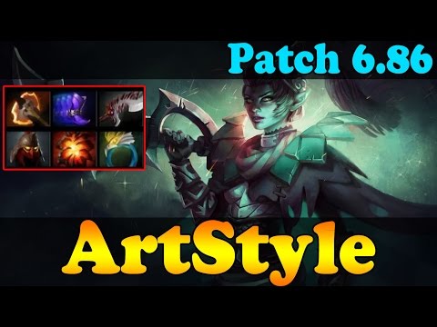 Dota 2 - Patch 6.86 : ArtStyle Plays Phantom Assassin Vol 3 - Ranked Match Gameplay!