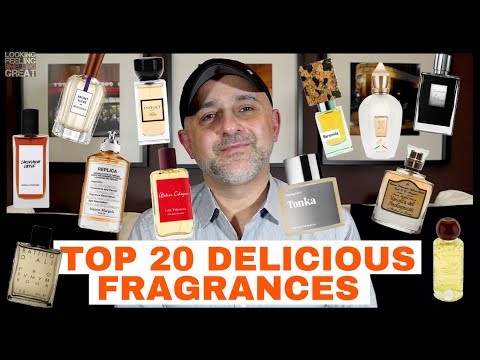Top 20 Delicious Fragrances | What Are Your Favorite Delicious Perfumes? 🍦 🍰 🎂 🍮 🍭  🍫  🍩 🍪 Video
