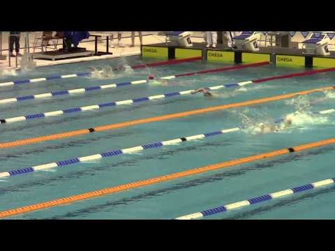 ISM Berlin 2014 100m Freistil Männer Vorlauf Konstantinos Delimaris