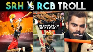 SRH vs RCB IPL TROLLS 2023 | VIRAT KOHLI FAF DUPLESSIS SIRAJ KLASEEN | CRICKET TROLLS TELUGU