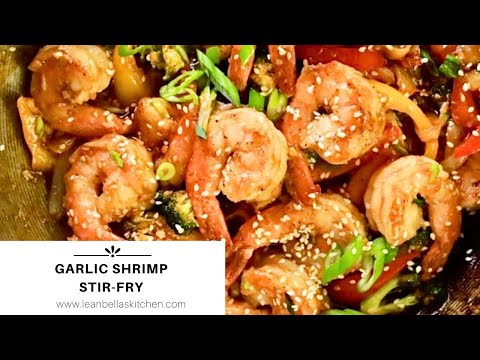 Garlic Shrimp Stir Fry
