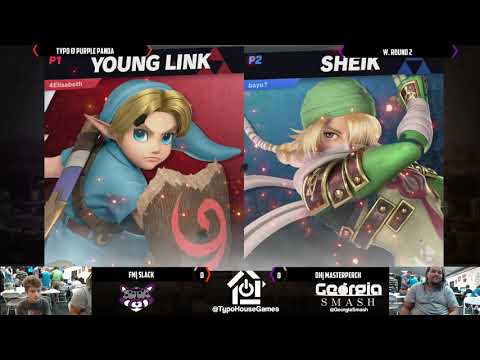 Panda Smash Monday 10/07/19 - Slack(Young Link) VS MasterPerch(Sheik) -  Round 2