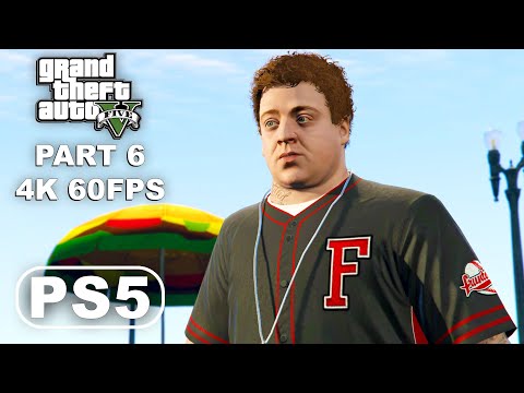 GRAND THEFT AUTO 5 PS5 Gameplay Walkthrough Part 6 - GTA 5 PS5 Ultra Graphics 4K 60FPS
