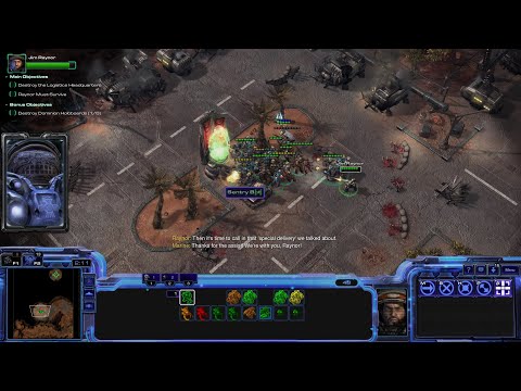 StarCraft 2 Wings of Liberty Campaign (Random Edition) Mission 1 - Liberation Day