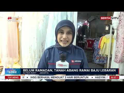Gamis Inara Paling Banyak Diburu Pembeli di Pasar Tanah Abang #Beritasatu