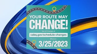 ABQ Ride bus schedule updates