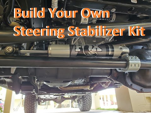 Synergy Relocation Steering Stabilizer Install ( Gladiator Wrangler JL stock comparison )