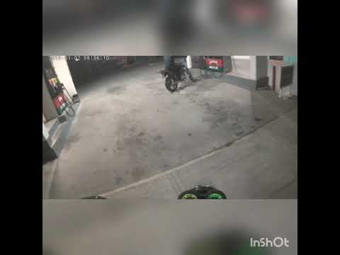 Crazy Riding in Town..