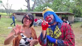 Payaso Pikorete Celebrando el Cumpleaños de Luna en Plant City Fl Review Testimonio