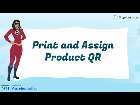 Print & Assign Product QR Codes