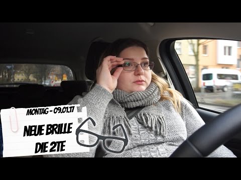 Brille ist fertig die 2.te | Montag 09.01.2017 | Daily Vlog | FMA | Mel @ Home