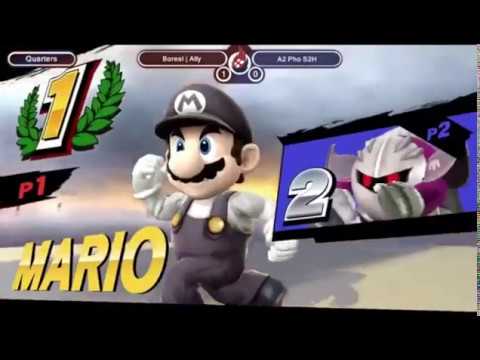 SoS13 - Boreal Ally (Mario) vs A2 Pho S2H (Metaknight) - Smash Wii U
