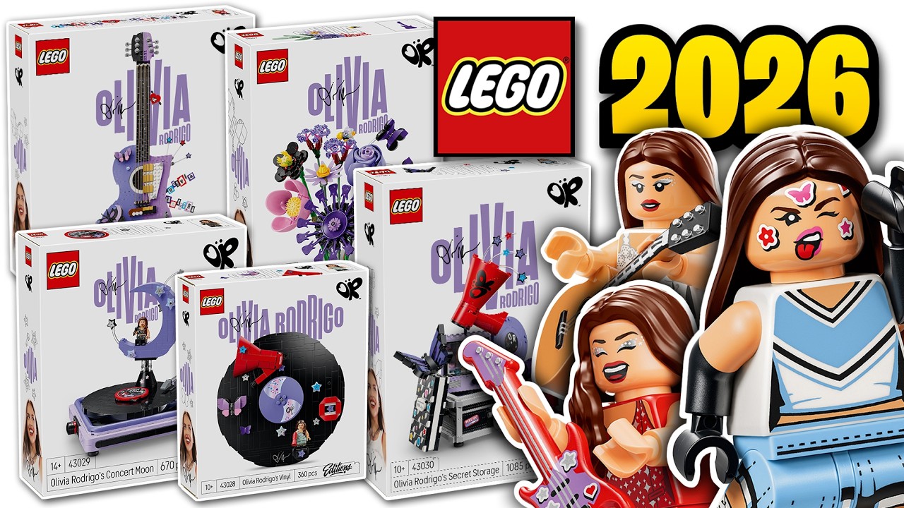 LEGO Editions Olivia Rodrigo Sets OFFICIALLY Revealed