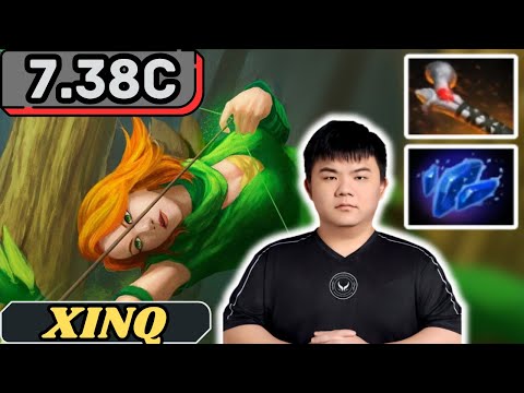 Xinq WINDRANGER Soft Support Gameplay Patch 7.38c - Dota 2 Support