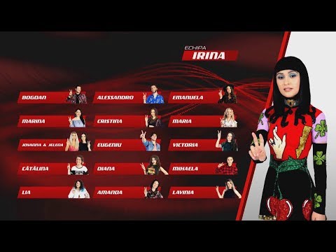 ✌ ECHIPA IRINA Rimes ✌ VOCEA României 2019 Sezonul 9 ✌ FULL HD