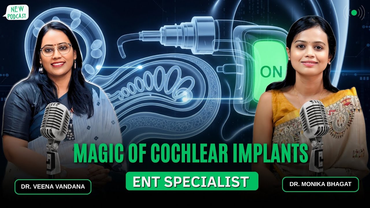 How Cochlear Implants Give Sound Back 🔊 | Step-by-Step Journey Explained | Dr. Veena Vandna