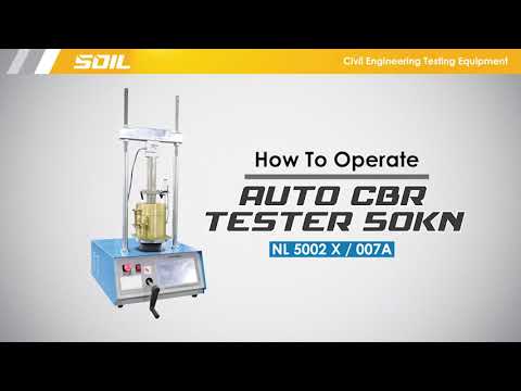 Auto CBR Tester 50 kN