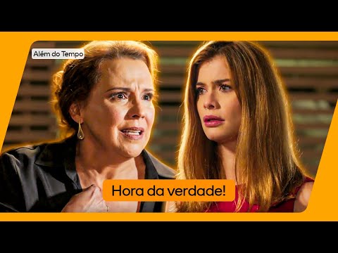LÍVIA DISCOVERS SHE IS VITÓRIA'S GRANDDAUGHTER | BEYOND TIME | GLOBOPLAY NOVELAS