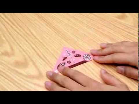 【くじ販売.jp】三角くじ(和風)の作り方