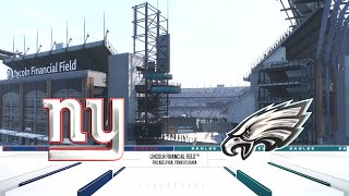 Madden NFL 26 - New York Giants Vs Philadelphia Eagles PS5 Simulation Week 8 All-Madden