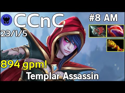894 gpm! CCnC [FWD] plays Templar Assassin!!! Dota 2