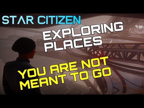 Star Citizen - A trick to get through almost any obstacle - exploring some cool places - 3.17.1