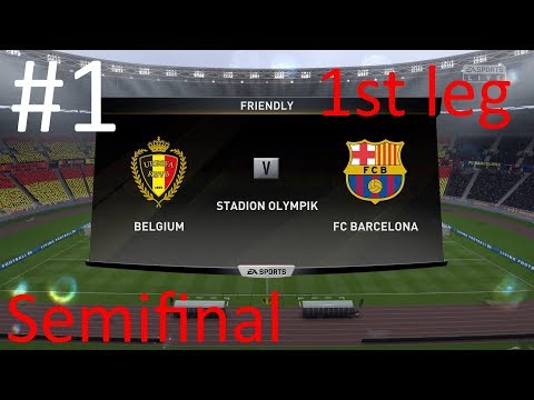 Belgium - FC Barcelona Legendary Cup Semifinal