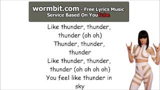 Jessie J - Thunder (LYRICS)