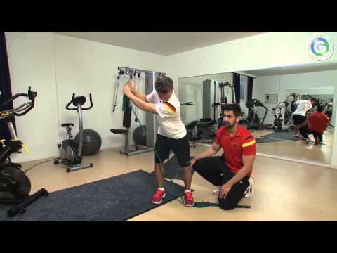 Golfspezifische Thera-Band-Übung 5