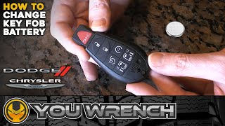 How to Change Key Fob Battery - Dodge Chrysler Jeep RAM